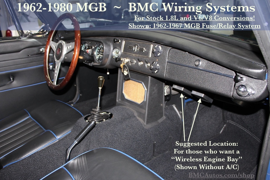 Complete •MGB• Wiring: Fits I4, V6, & V8 Engines