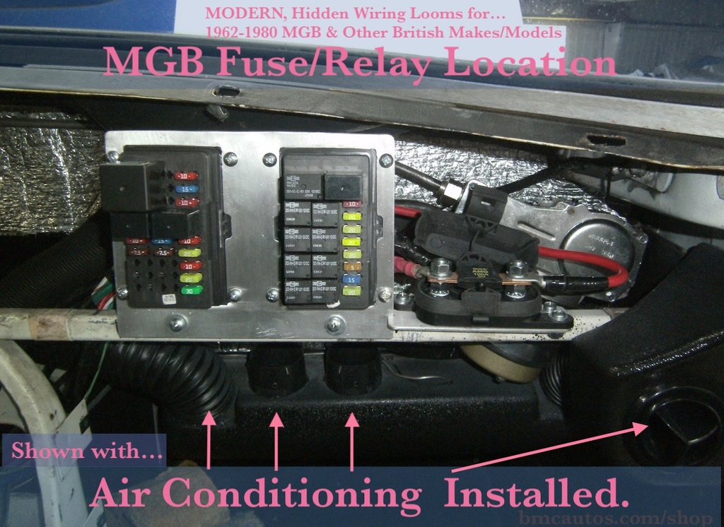 Complete •MGB• Wiring: Fits I4, V6, & V8 Engines