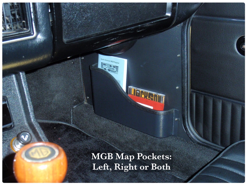 Replacement Map Pocket, MGB