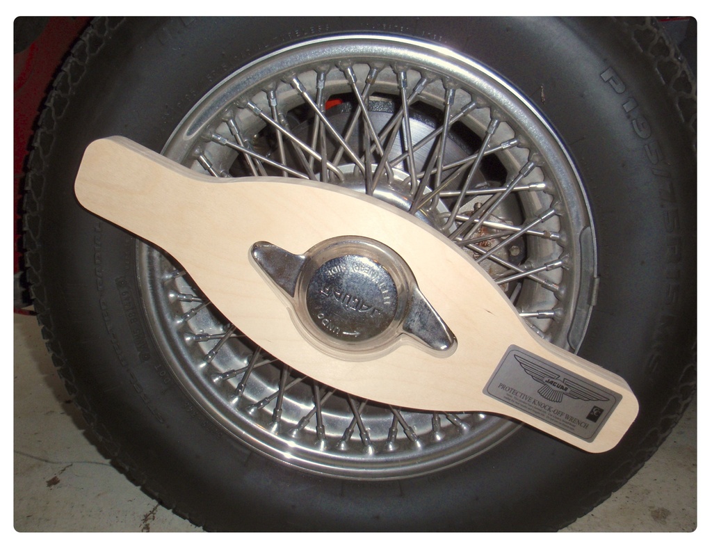 Knock-On Wood Spanner, Wire Wheel