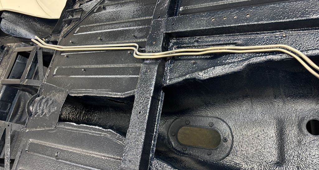 Stainless Steel AN6 Fuel Pipe, MGB