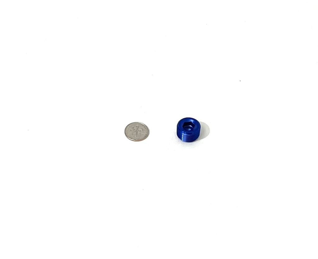 NPT Pipe Plug, Brake Booster Delete