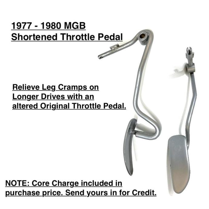 1977-1980 MGB Short Throttle Pedal