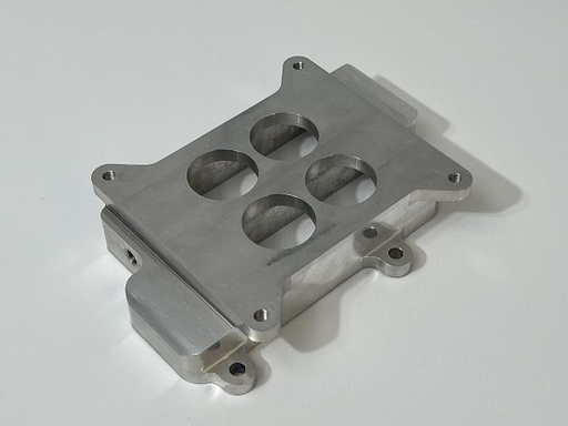 CNC Machined 4 Barrel Manifold Top