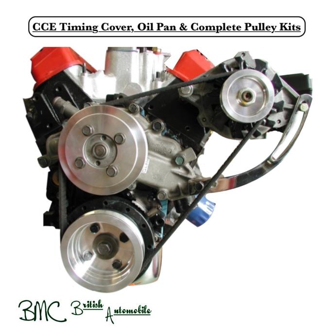 Pulley kits WITH Timing Cover & Oil Pan Kit