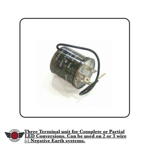 [1-057] 3 pin Flasher, for Complete LED systems