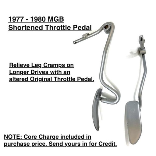 [2-815] 1977-1980 MGB Short Throttle Pedal