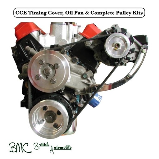 [99-999] Timing Cover & Oil Pan with Pulley Kits
