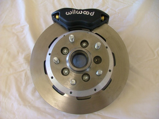 MGB Five Lug Hubs with 11.75" Vented Big Brake Kit